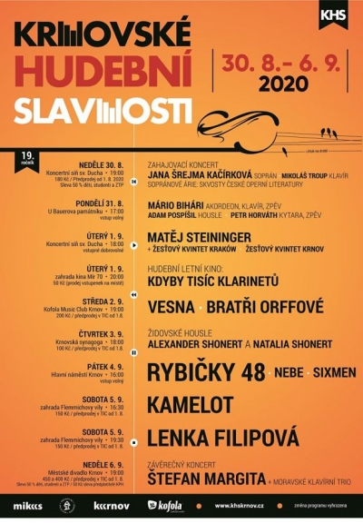 Krnovské hudební slavnosti 2020