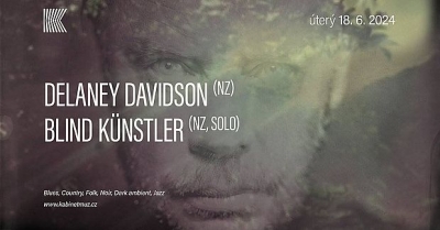 Delaney Davidson (NZ) + Blind Künstler (solo) - Brno 2024