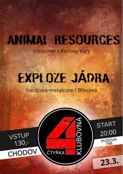 ANIMAL RESOURCES & EXPLOZE JÁDRA - Chodov 2024