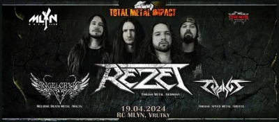 REZET & ANGELCRYPT - Thrash-Death tour 2024 - Vrútky