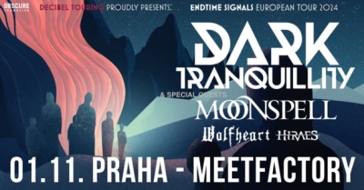 DARK TRANQUILLITY - Endtime Signals European Tour 2024 - Praha