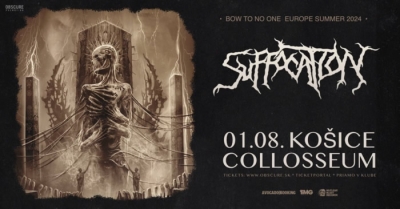 Suffocation - Bow To No One Europe Summer 2024 - Košice