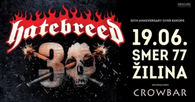 HATEBREED & CROWBAR - Žilina 2024