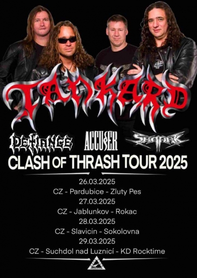 Tankard - Clash Of Thrash Tour 2025 - Pardubice