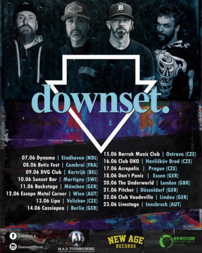 DOWNSET (USA) - Mnichov 2024