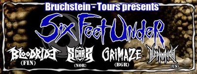 (ZRUŠENO) Six Feet Under (USA) + support / České Budějovice