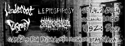 PLASTERY / LEPTOSPIROSY / SAMUHAYA / UNDEROOT - Bratislava 2024