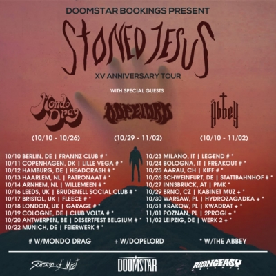 STONED JESUS - XV Anniversary Tour 2024 - Mnichov