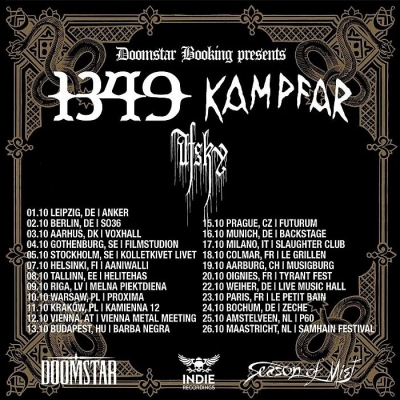 1349, KAMPFAR, AFSKY - Krakov 2024