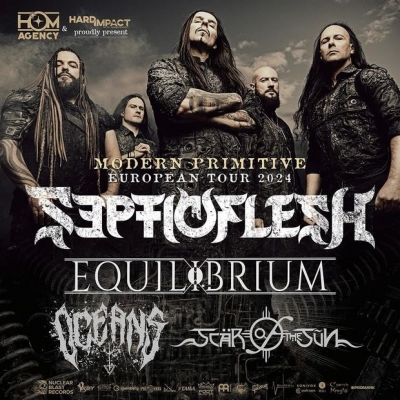 SEPTICFLESH & EQUILIBRIUM - MODERN PRIMITIVE EUROPEAN TOUR 2024 - Vídeň