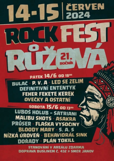 RockFest Růžová 2024 (vol. 21)