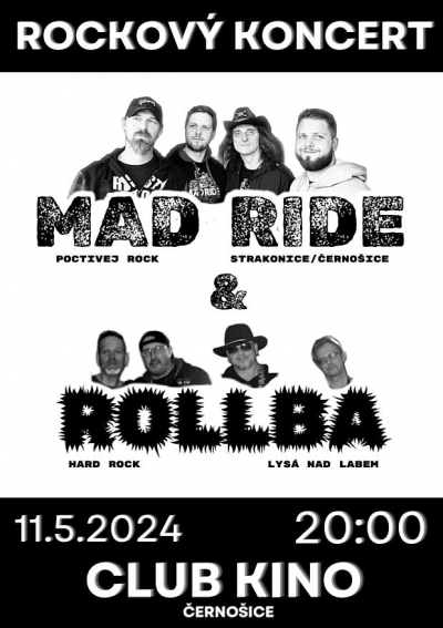 Mad Ride + Rollba - Černošice 2024