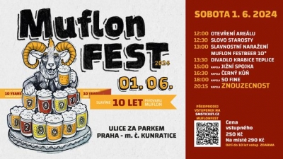 Muflon Fest 2024 - 10 let Pivovaru Muflon