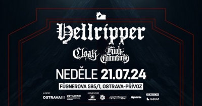 HELLRIPPER (SCO) & CLOAK (USA) & HIGH COMMAND (USA) - Ostrava 2024