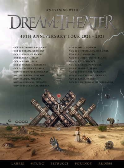 Dream Theater - 40th Anniversay Tour 2024-2025 - Berlín