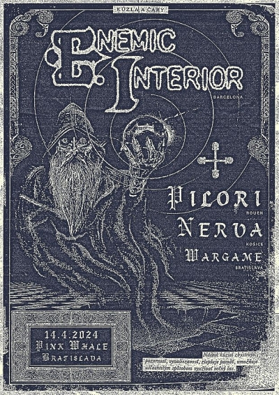 Enemic Interior (ES) + Pilori (FR) + Nerva + Wargame - Bratislava 2024