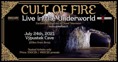 CULT OF FIRE - Live in the Underworld (Výpustek Cave)
