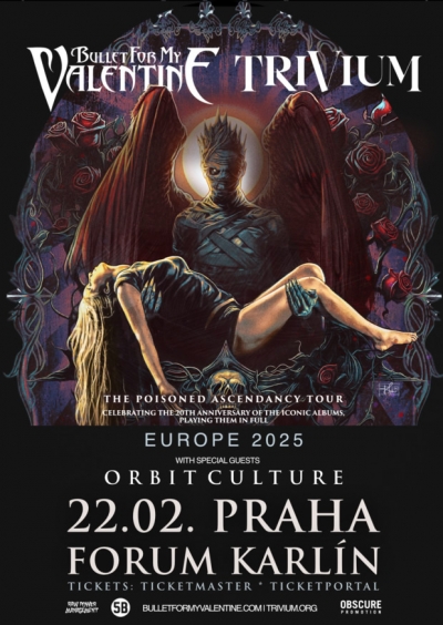 Bullet for My Valentine & Trivium - Poisoned Ascendancy EU Tour 2025 - Praha