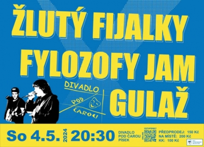 ŽLUTÝ FIJALKY & FYLOZOFY JAM & GULAŽ - Písek 2024