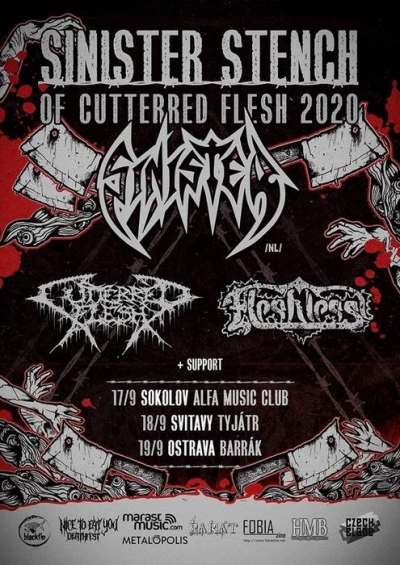 Sinister (NL), Cutterred Flesh, Fleshless - Sokolov