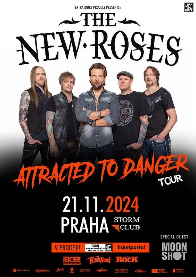 THE NEW ROSES - Attracted To Danger Tour 2024 - Praha