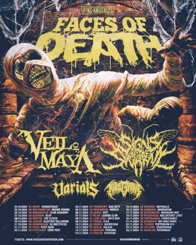 Veil of Maya & Signs of Swarm - Faces Of Death Tour 2024 - Vídeň