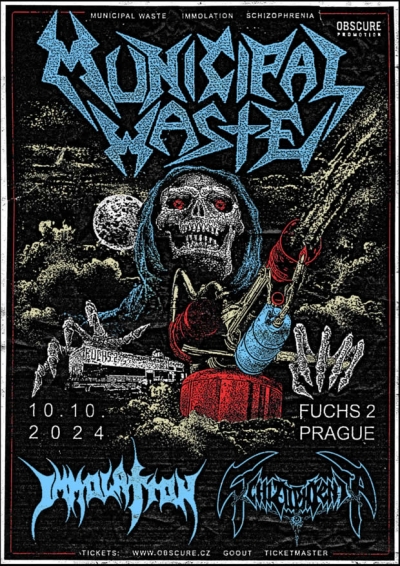 MUNICIPAL WASTE, IMMOLATION, SCHIZOPHRENIA - Praha 2024