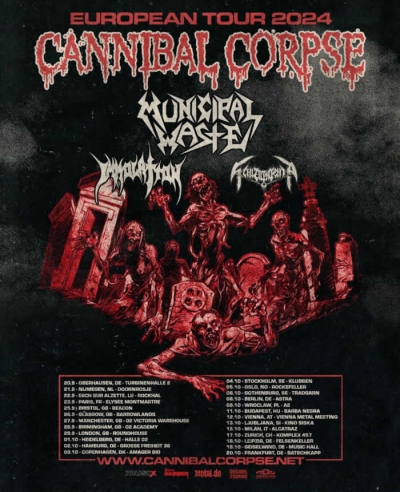 Cannibal Corpse - European Tour 2024 - Berlín