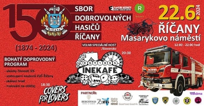 Oslava 150 let SDH Říčany / host: INÉ KAFE (Slovensko)