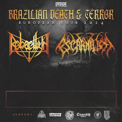 Rebaelliun & Escarnium - Brazilian Death & Terror European Tour 2024 - Praha