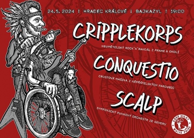 Scalp & Cripplekorps & Conquestio - Hradec Králové 2024