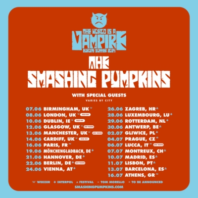 The Smashing Pumpkins -  The World is a Vampire 2024 - Vídeň