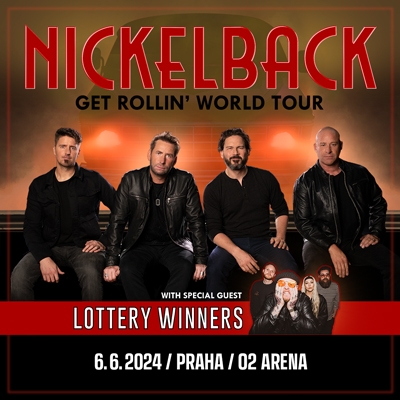 Nickelback - Get Rollin' World Tour 2024 - Praha