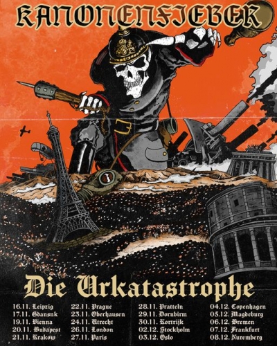 Kanonenfieber - Die Urkatastrophe Tour 2024 - Krakov