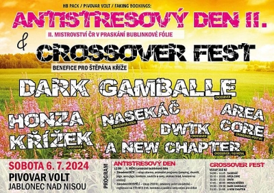 ANTISTRESOVÝ DEN II. [ 2. MČR V PRASKÁNÍ BUBLINKOVÉ FÓLIE / CROSSOVER FEST 2024 ]