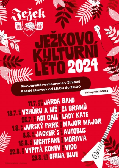 Ježkovo kulturní léto 2024 - Vigo & Vypitá konev