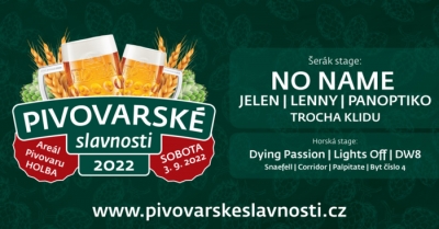 Pivovarské slavnosti Holba 2022