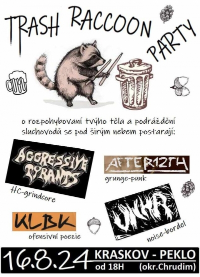 TRASH RACCOON PARTY 2024