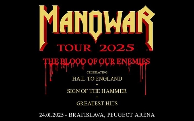 MANOWAR - The Blood Of Our Enemies Tour 2025 - Bratislava