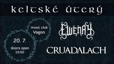 Keltské úterý: Ewenay + Cruadalach