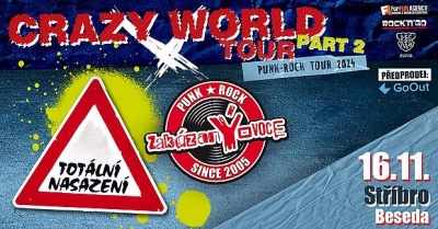 Totální nasazení & zakázanÝovoce - Crazy World Tour 2024 - Stříbro