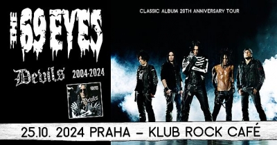 The 69 Eyes - Classic Album 20th Anniversary Tour 2024 - Praha