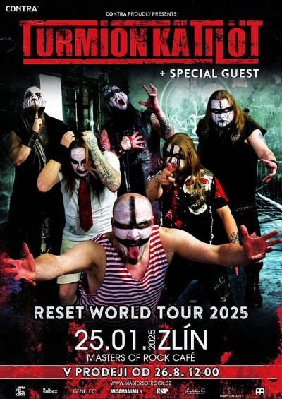 Turmion Kätilöt - Reset World Tour 2025 - Zlín