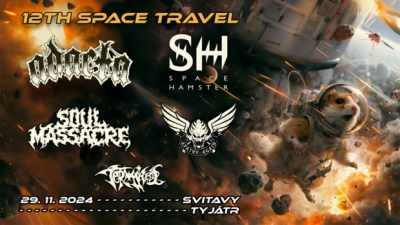 12TH SPACE TRAVEL - SPACE HAMSTER + ADACTA + SOUL MASSACRE + APATHY AGAIN + TERMINAL