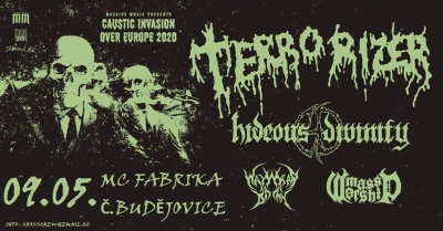 (ZRUŠENO) Terrorizer (USA) + support v Č.Budějovicích