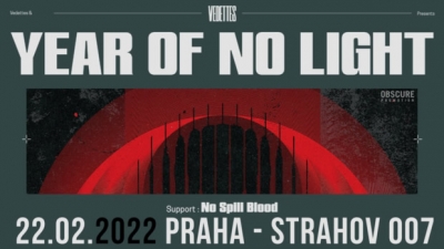 YEAR OF NO LIGHT, NO SPILL BLOOD - Praha