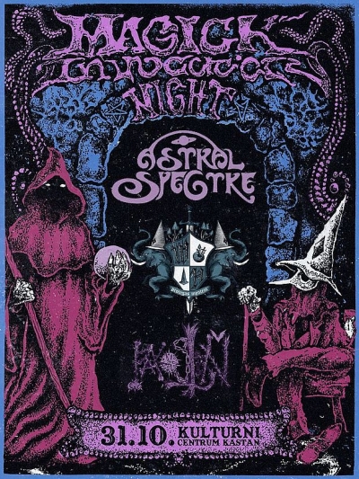 Magick Invocation Night | ASTRAL SPECTRE (GER), WHITE HAT, PAKOSTEŇ - Prague