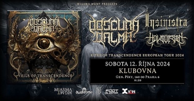 Obscura QALMA - RITES OF TRANSCENDENCE EUROPEAN TOUR 2024 - Praha