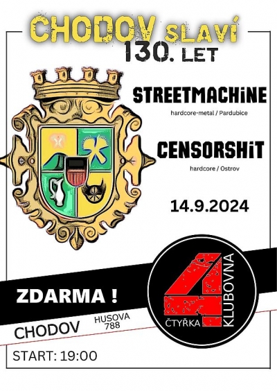 Streetmachine & Censorshit - Chodov 2024