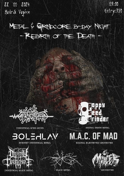 Metal & Grindcore B-day Night „Rebirth of the Death „